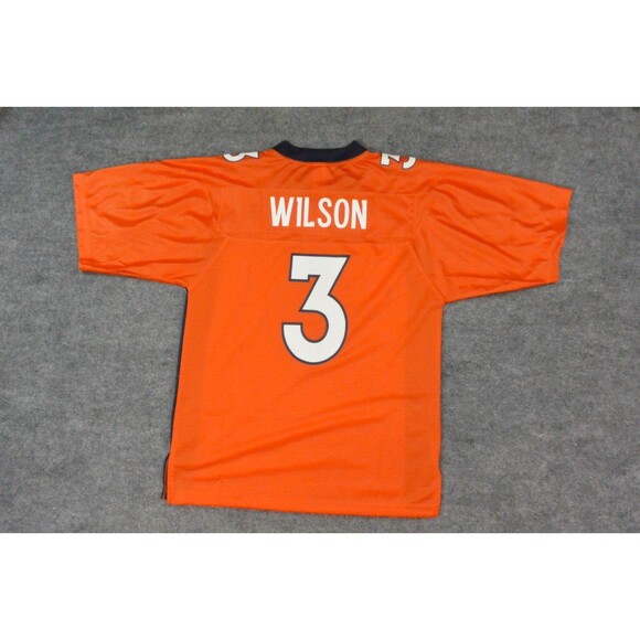 Denver Broncos Jersey Mens‎ Small Orange NFL Pro Line Russell Wilson #3 - Picture 3 of 9